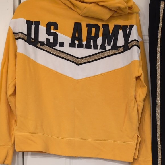PINK Victoria's Secret Mustard Yellow Hoodie - Picture 7 of 14